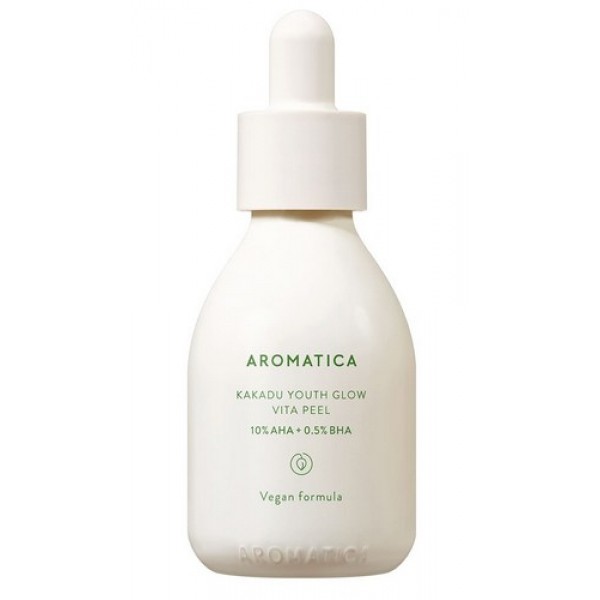 пилинг-сыворотка с кислотами и витаминами aromatica kakadu youth glow vita peel 10% aha + 0.5% bha
пилинг-сыворотка с кислотами и витаминами aromatica kakadu youth glow vita peel 10% aha + 0.5% bha
