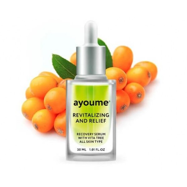 сыворотка для лица восстанавливающая с экстрактом облепихи ayoume vita tree revitalizing & relief serum
сыворотка для лица восстанавливающая с экстрактом облепихи ayoume vita tree revitalizing & relief serum