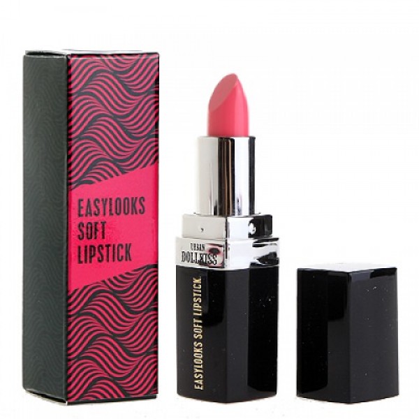 помада для губ увлажняющая baviphat urban dollkiss easylooks soft lipstick помада для губ увлажняющая baviphat urban dollkiss easylooks soft lipstickUrban Dollkiss Easylooks Soft Lipstick. Помада для губ увлажняющая<br><br>Помада в десяти разных насыщенных оттенках украшает ваши губы и дарит им влажный естественный цвет и уход.<br><br>В составе помады несколько ухаживающих природных масел, которые, питая кожу губ, восстанавливают и омолаживают её.<br><br>Масло макадамии, наполняя кожу губ влагой, активно питает витаминами, являясь одним из мощных природных антиоксидантов, минимизирует влияние процессов, вызывающих старение, потерю тонуса кожи губ, подавляет воздействие свободных радикалов, смягчая и разглаживая их препятствует обезвоживанию, предотвращает растрескивание. Жирные кислоты, которые содержит масло макадамии: олеиновая, пальмитолеиновая, пальмитиновая, линолевая, стеариновая, арахидоновая, арахиновая, эйкозеновая, и другие обеспечивают питание и укрепление структуры кожи губ. Микроэлементы: калий, цинк, селен, медь, витамины B, E, и PP способствуют обновлению и омоложению кожи губ.<br><br>Масло арганы дает смягчающий эффект, питая, увлажняет губы, витамин Е омолаживает, препятствуя старению, жирные кислоты Омега-6 и Омега-9 обеспечивают кожу губ необходимым питанием. Сквален, добытый из растительных масел, сохраняет высокий тонус, разглаживает морщины, фитостеролы поддерживают естественный синтез коллагена, укрепляют эластиновые волокна, стимулируют регенерацию.<br><br>Оттенки:<br><br><br>01 Original Red<br><br>02 Peachy Orange<br><br>03 Coral Grapefruit<br><br>04 Milk Strawberry<br><br>05 Blueberry Purple<br><br>06 Hot Pink<br><br>07 Lady Pink<br><br>08 Rose Pink<br><br>09 Cocoa Brown<br><br>10 Top Brown<br><br><br>Способ применения: Помаду наносить на кожу губ от центра, плавно растушевать.<br><br>Вес: 3.4 г<br><br>Вес г: 3.40000000