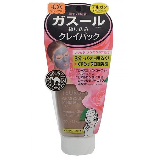 крем - маска для лица с глиной (роза) bcl tsururi mineral clay pack (rose) крем - маска для лица с глиной (роза) bcl tsururi mineral clay pack (rose)Tsururi Mineral Clay Pack (Rose). Крем - маска для лица с глиной (с ароматом розы) <br><br>Маска для лица с каолином и марокканской глиной Гассуль прекрасно очищает поры кожи от загрязнений, излишков кожного сала и ороговевших клеток эпидермиса. Тусклая кожа заметно светлеет, становится гладкой, без загрязнённых расширенных пор и чёрных точек. Комбинация из натуральных минеральных компонентов – каолина, маррокканской глины Гассуль, масла арганы и растительных экстрактов нежно и бережно ухаживает за кожей.<br><br>Исключительные абсорбирующие свойства глины Гассуль помогают крем-маске глубоко проникнуть в поры кожи и удалить самые глубокие загрязнения. Маска мягко очищает кожу, минерализуя и восстанавливая ее структуру. Мед, маточное молочко, экстракт цветков столепестковой розы и экстракт шиповника ухаживают за кожей, делая ее мягкой и шелковистой. После снятия маски рекомендуется сделать легкий массаж кожи лица с помощью любого питательного крема.<br>Не содержит искусственных красителей. Имеет естественный оттенок глины.<br>Обладает ароматом розы.<br><br>Способ использования: на предварительно очищенную кожу лица, шеи, зоны декольте нанести маску густым слоем снизу вверх по массажным линиям, обходя кожу вокруг глаз. Через 3-5 минут маску смыть теплой водой. Использовать 2-3 раза в неделю.<br><br>Меры предосторожности: не использовать при появлении покраснений, зуда, раздражения кожи. В случае возникновения аллергических реакций, прекратите использование средства и проконсультируйтесь с дерматологом. Храните вдали от прямых солнечных лучей при температуре, приближенной к комнатной.<br><br>Состав: каолин, вода, дипропиленгликоль, пентаэритрил тетрагексаноат, магния алюмосиликат, натрия метилкокоилтаурат, аллантоин, масло арганы, масло семян кунжута, мед, натрия гиалуронат, экстракт прополиса, маточное молочко, пентиленгликоль, экстракт цветков столепестковой розы, экстракт шиповника, розовая вода, термальная вода, угольная пудра, BG, ксантановая камедь, лимонная кислота, глицерин, марокканская глина, кокоглюкозид, феноксиэтанол, отдушка оксид железа.<br><br>150 г.<br><br>Вес г: 150.00000000