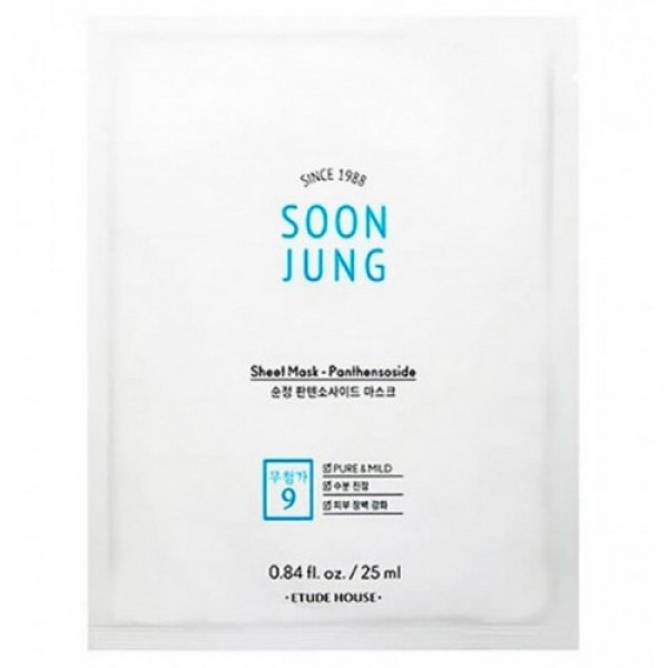 маска тканевая успокаивающая с пантенсосидом etude house soon jung sheet mask panthensoside
маска тканевая успокаивающая с пантенсосидом etude house soon jung sheet mask panthensoside
