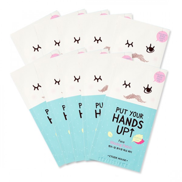 патчи восковые для удаления усиков над губой etude house put your hands up face waxing patch патчи восковые для удаления усиков над губой etude house put your hands up face waxing patchPut Your Hands Up Face Waxing Patch. Патчи восковые для удаления усиков над губой<br><br>Качественные восковые патчи от Etude House помогут избавиться от ненавистных волосиков над верхней губой. Эффект остается на довольно длительное время. При этом убрать «усики» можно очень быстро и практически безболезненно.<br><br>Уровень неприятных ощущений будет максимально снижен за счет того, что патчи пропитаны специальным успокаивающим и заживляющим составом, основанном на ферментах ромашки и зеленого чая.<br><br>Кожа становится очень гладкой, нежной и приятной. Раздражения не появляются благодаря экстрактам растений.<br><br>Способ применения: умыть лицо, качественно увлажнив поверхность кожи над верхней губой. Сухими руками снять защитную пленку и приклеить патч. Для более плотного контакта (от которого и зависит эффект) хорошо прижать пальцами. Походить так 15 минут, пока не высохнет кожа. Затем снять патч, взяв его за один из углов. Делать это нужно медленно, без резких движений.<br><br>Объём: 10 шт. х 0,5 г<br><br>Вес г: 5.00000000