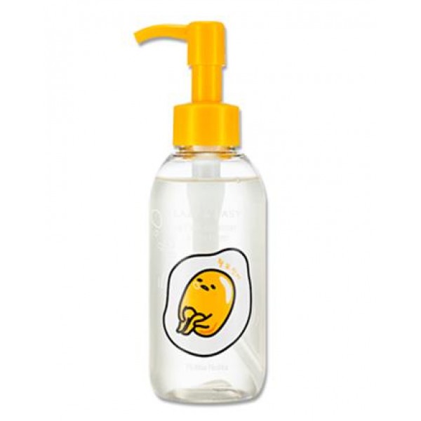 очищающее масло-пенка для лица holika holika gudetama lazy & easy all kill cleanser oil to foam очищающее масло-пенка для лица holika holika gudetama lazy & easy all kill cleanser oil to foamGudetama Lazy & Easy All Kill Cleanser Oil To Foam. Очищающее масло-пенка для лица<br><br>Мистер Гудетама – милое ленивое яйцо, друг известной на весь мир Хелло Китти. Он немного грустный и ужасно ленивый, при этом необычайно милый, поэтому успел полюбиться миллионам людей.<br><br>Корейская косметическая компания Holika Holika не могла обойти своим вниманием такого красавчика и создала ленивую коллекцию LAZY & EASY для тех, кто хочет выглядеть молодо и ухоженно, не прилагая к этому много усилий. Серия Gudetama предлагает очищающие средства, тающие тинты для губ, ВВ кремы и др. Средства в милых упаковках с изображением Гудетамы, в их составе только безопасные натуральные компоненты.<br><br>Lazy & Easy Gudetama All Kill Cleanser Oil To Foam – очищающее средство, сочетающее действие гидрофильного масла и пенки.<br><br>Средство помогает растворить макияж любой стойкости и удалить его с поверхности кожи, одновременно удаляя загрязнения и излишки кожного жира.<br><br>Очищающее средство помимо основной функции обеспечивает и уходовое действие, помогает решить проблемы сухости и шелушения, мгновенно увлажнив кожу и напитав ее полезными компонентами. Делает кожу упругой и подтянутой, повышает ее тонус, защищает от агрессивного воздействия окружающей среды, способствует обновлению и омоложению.<br><br>100% оливковое масло питает и смягчает кожу, оказывает омолаживающее действие, разглаживает имеющиеся морщины и предотвращает появление новых, повышает тонус и защитные свойства кожи.<br><br>Экстракт яичного желтка незаменим для дряблой и сухой кожи, проникая в глубокие слои кожи, интенсивно питает и увлажняет, оказывет смягчающее и тонизирующее действие, способствует естественному восстановлению защитных функций кожи.<br><br>Аллантоин ускоряет процессы регенерации, что особенно актуально для обезвоженной, обоженной на солнце, обветренной и обмороженной кожи. Устраняет последствия такого негативного воздействия, способен притягивать влагу извне и сохранять ее в коже, увлажняя и одновременно смягчая верхний слой эпидермиса. Защищает от воздействия свободных радикалов.<br><br>Также в составе средства экстракты портулака огородного, ламинарии и др., которые усиливают ухаживающее и омолаживающее действие.<br><br>Способ применения: Смочить средством ватный диск или специальный спонж и удалить им макияж. Также можно вспенить средство в ладонях и нанести получившуюся пену на кожу лица массирующими движениями, затем смыть теплой водой.<br><br>Объём: 150 мл<br>