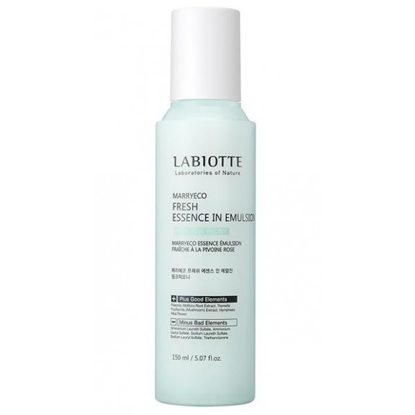 эмульсия-эссенция успокаивающая labiotte marryeco fresh essence in emulsion with pink peony
эмульсия-эссенция успокаивающая labiotte marryeco fresh essence in emulsion with pink peony