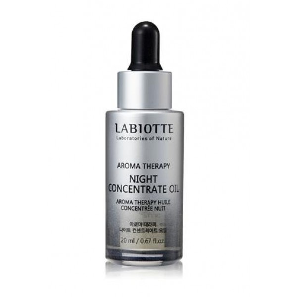 масло-эссенция концентрированное labiotte aroma therapy night concentrate oil масло-эссенция концентрированное labiotte aroma therapy night concentrate oilAroma Therapy Night Concentrate Oil. Масло-эссенция концентрированное<br><br>Средство содержит масло оливы, масло подсолнуха, масло ромашки и т.д.<br><br>Интенсивное питание для восстановления жизненного тонуса кожи в ночное время. Обладает успокаивающим, питательным, увлажняющим действием.<br><br>Мульти-уход укрепляет тургор кожи, обладает лифтинг-действием, насыщает кожу питательными ингредиентами.<br><br><br>Масло оливы оказывает омолаживающее действие, способно предотвращать появление морщин и разглаживать уже имеющиеся. Повышает тонус и защитные свойства кожи.<br><br><br><br>Масло ромашки обладает противовоспалительным, бактерицидным, успокаивающим воздействием и стимулирует кровообращение. Не создает на поверхности липкого эффекта.<br><br><br>Способ применения: наносите средство на кожу мягкими, массирующими движениями.<br><br>Объем: 20 мл<br>