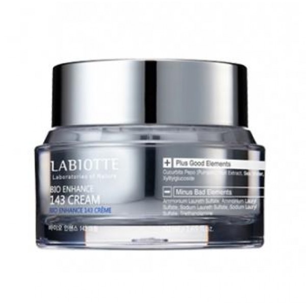 био-крем питательный labiotte bio enhance 143 cream био-крем питательный labiotte bio enhance 143 creamBio Enhance 143 Cream. Био-крем питательный<br><br>Линия содержит экстракт тыквы, морскую воду, ксилол глюкозид, AMIDERM-BC 10,000 мг и т.д.<br><br>Интенсивное питание кожи на основе твердых клеток каротина, восстанавливает ясный, чистый тон кожи, улучшает прозрачность и здоровый блеск. Восстановление липидного барьера кожи, увлажнение, улучшение эластичности , общий уход за кожей, стимулирующий процессы кровообращения, синтеза коллагена и клеточного обновления.<br><br>AMIDERM 10,000 мг содержит запатентованный липосомный усиленный компонент для восстановления и укрепления защитного барьера кожи.<br><br>Экстракт тыквы оказывает витаминизирующее, противовоспалительное и укрепляющее действие. Препятствует повреждению волокон кожи, улучшая ее микрорельеф и эластичность.<br><br>Морская вода интенсивно питает, насыщает кожу полезными микро и макро-элементами.<br><br>Способ применения: наносите крем на кожу мягкими, массирующими движениями.<br><br>Объем: 50 мл<br>