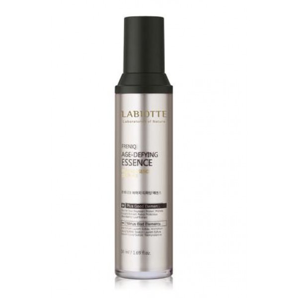 эссенция антивозрастная защитная labiotte freniq age-defying essence эссенция антивозрастная защитная labiotte freniq age-defying essenceFreniq Age-Defying Essence. Эссенция антивозрастная защитная<br><br>Эссенция содержит экстракт сои, экстракт ежевики и т.д. Восстанавливает, укрепляет и улучшает здоровое сияние кожи.<br><br>Способствует сокращению морщин, укрепляет тургор кожи, обеспечивает оптимальное увлажнение и питание кожи. Укрепляет прочность эластиновых и коллагеновых волокон.<br><br>Экстракт сои способствует поддержанию увлажненности, эластичности, упругости кожи, стимулирует обновление клеток кожи, ускоряя созревание и дифференцировку кератиноцитов.<br><br>Экстракт из ягод ежевики обладает мощным антиоксидантными свойствами, богат сахарозой, витаминами, органическими и фруктовыми кислотами, биофлавоноидами, микро- и макроэлементами.<br><br>Обладает противоотечными свойствами, тонизирует кожу, придает ей упругость. Укрепляет стенки кровеносных сосудов, улучшает цвет лица, устраняет серость, слегка отбеливает кожу.<br><br>Способ применения: нанесите средство на кожу мягкими, массирующими движениями.<br><br>Объем: 50 мл<br>