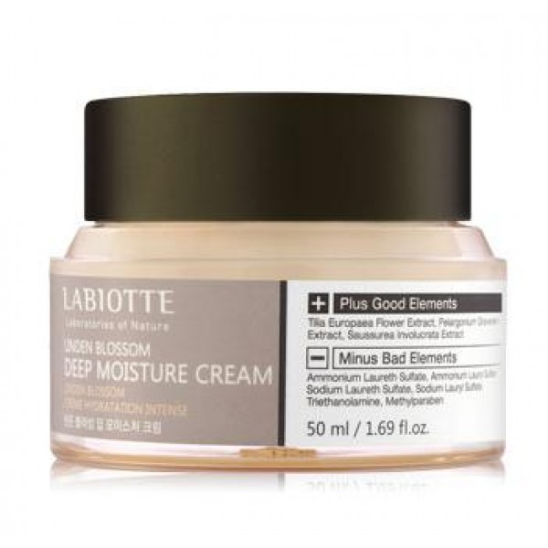 крем глубокоувлажняющий labiotte linden blossom deep moisture cream крем глубокоувлажняющий labiotte linden blossom deep moisture creamLinden Blossom Deep Moisture Cream. Крем глубокоувлажняющий<br><br>Линия содержит экстракт липы, экстракт снежного лотоса, масло герани и т.д.<br><br>Интенсивное увлажнение помогает смягчить эпидермис кожи, восстановить упругость и эластичность тканей. Тонизирует жизненные силы, укрепляет кожный барьер, восстанавливает свежесть и яркость кожи. Предотвращает старение кожи, стимулируя клеточную энергию и отодвигая появление первых возрастных изменений. Экстракт лотоса обладает успокаивающим действием, укрепляет клетки кожи, замедляют процессы старения, делают кожу гладкой.<br><br>Экстракт герани нормализует работу сальных желез у жирной кожи, устраняет воспаления и шелушения у чувствительной и поврежденной кожи, отлично увлажняет сухую кожу.<br><br>Способ применения: небольшое количество средства нанесите на кожу мягкими, массирующими движениями.<br><br>Объем: 50 мл<br>