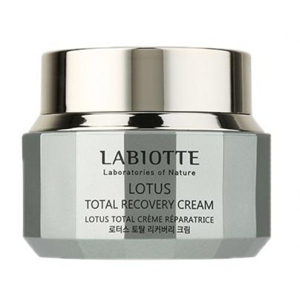 крем восстанавливающий labiotte lotus total recovery cream крем восстанавливающий labiotte lotus total recovery creamLotus Total Recovery Cream. Крем восстанавливающий<br><br>Линия содержит формулу 5-Lotus complex, растительный комплекс, аденозин, ниацинамид и т.д.<br><br>Питание и восстановление шелковистой текстуры кожи. Улучшает липидный барьер кожи, создает защитное покрытие, блокирующее испарение влаги.<br><br>Антивозрастной уход, предотвращает преждевременное старение, обладает способностью восстанавливать и стимулировать рост коллагеновых волокон, восстанавливает молодость увядшей кожи.<br><br>Концентрированная эссенция поддерживает оптимальный гидро-баланс кожи, восстанавливает работу сальных желез, сохраняет здоровье кожи.<br><br>Способ применения: наносите крем мягкими, массирующими движениями.<br><br>Объем: 50 мл<br><br> <br>