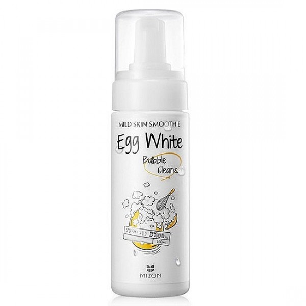пенка для умывания отбеливающая пенка для умывания отбеливающаяEgg White Bubble Cleanser. Пенка для умывания отбеливающая с яичной скорлупой.<br><br>Легкая, нежная, белая и пушистая пенка для умывания! Поможет сделать кожу лица гладкой, чистой, сияющей. Глубокая очистка от макияжа, загрязнений и черных точек.<br><br> <br><br>Пенка отшелушивает ороговевшие клетки с поверхности кожи, улучшает цвет кожи, делает её шелковистой. Активные компоненты пенки оказывает легкое отбеливающее действие.<br><br> <br><br>Основной компонент – мембрана яичной скорлупы. Это то, что находится под скорлупой, когда чистят яйцо. Тонкая белая пленочка содержит огромное количество минералов, витаминов, а также кальций, магний и полезные аминоксилоты.<br><br> <br><br>Экстракты папайи, гипсофилы метельчатой, черники, сахарного тростника, сахарного клена, плодов нероли и лимона – отшелушивают омертвевшие клетки, очищают поры, ускоряют регенерацию клеток, увлажняют, питают, тонизируют, осветляют. Оказывают противовоспалительное и антибактериальное действие.<br><br> <br><br>Гиалуроновая кислота увлажняет и защищает кожу от потери влаги. Пенка подходит для любого типа кожи. Пенка гипоаллергенна, в ней не содержатся спирты, парабены, искусственные красители и отдушки.<br><br> <br><br>Средство для умывания в удобном флакончике со специальным диспенсером, поэтому достаточно одного нажатия, чтобы у вас появилась мягкая пушистая пенка.<br><br> <br><br>Способ применения: нажать на помпу, выдавить на ладонь пену, умыть лицо, остатки пены смыть теплой водой.<br><br> <br><br>Объём: 160 мл<br>