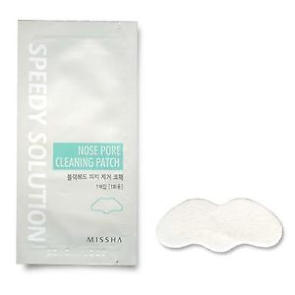 очищающий пластырь для кожи носа missha speedy solution nose pore cleaning patch очищающий пластырь для кожи носа missha speedy solution nose pore cleaning patchSpeedy Solution Nose Pore Cleaning Patch. Очищающий пластырь для кожи носа<br><br>Когда излишек кожного жира забивает поры, а его верхняя часть, окисляясь, темнеет, возникают так называемые черные точки. Чтобы от этих точек избавиться, необходимо очистить поры кожи. Некоторые делают это по старинке, выдавливая комедоны, однако такой способ может привести к возникновению рубцов и воспалений<br><br>Патч предназначен для безопасного и эффективного очищения пор. Небольшой пластырь анатомической формы с одной стороны пропитан специальной клейкой смесью. Неактивная в упаковке, эта клеевая сторона начинает действовать при смачивании водой.<br><br>Когда пластырь полностью высыхает, его клейкая масса хорошо сцепляется с кожей и, конечно, с черными точками. Отрывая пластырь после использования, вы выдергиваете и сальные пробки из пор.<br><br>Использовать пластырь рекомендуется вечером, и тогда наутро кожа будет и чистой, и без всяких покраснений. Чтобы поры дольше оставались чистыми, после применения пластыря рекомендуется протереть кожу кусочком льда или использовать специальные средства, сужающие поры.<br><br>Поры после использования полосок не воспаляются, кожа не травмируются. Комплекс натуральных экстрактов способствует очищению кожи, успокаивает ее, предупреждает появление воспалений, регулирует работу сальных желез.<br><br>Способ применения: Очистить кожу от макияжа и загрязнений, смочить кожу носа и приклеить пластырь. Через 10-15 минут, после полного высыхания, пластырь резко, но аккуратно, снять, потянув за края. Рекомендуется использовать пластыри 2-3 раза в неделю.<br><br>Количество: 1 шт<br><br>Вес г: 3.00000000
