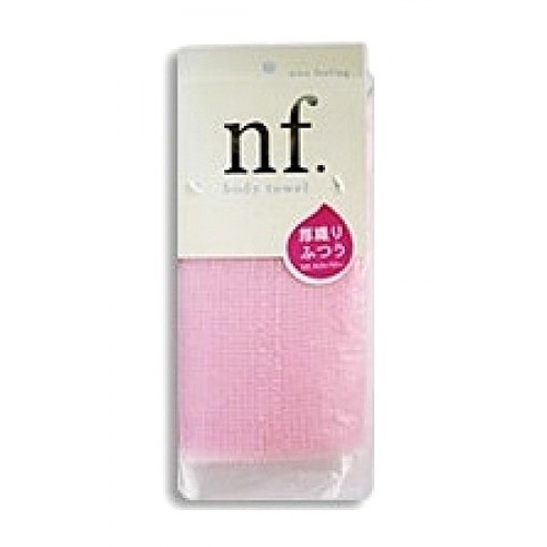 массажная мочалка средней жесткости o:he nf body towel middle hard pink массажная мочалка средней жесткости o:he nf body towel middle hard pinkNF Body Towel Middle Hard Pink. Массажная мочалка средней жесткости<br><br>Специальное плетение нейлоновых нитей способствует созданию великолепной устойчивой пены, даже с небольшим количеством геля. <br><br>Применение этой мочалки для мытья помогает расслабиться, восстанавливает и тонизирует Ваше тело. <br><br>После мытья мочалку необходимо очистить от остатков мыла и высушить.<br><br>Состав: 75% хлопок, 25% нейлон. 28x100 см.<br>