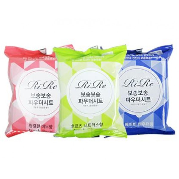 салфетки для тела rire bosong bosong powder sheet салфетки для тела rire bosong bosong powder sheetBosong Bosong Powder Sheet. Салфетки для тела<br><br>Новая концепция – влажные салфетки, пудра для тела и легкий ненавязчивый парфюм.<br><br>Салфетки предназначены не для очищения кожи, как многие другие, а для ее освежения, устранения влажности и неприятного запаха. Достаточно промокнуть салфеткой определенные участки тела, чтобы они стали свежими, без влажности и липкости. Кроме того, на коже остается легкий аромат изысканного парфюма.<br><br>Салфетки пропитаны эссенцией на основе воды, прошедшей 6-ступенчатую очистку, и обогащенной растительными экстрактами (лемонграсса и другими), которые увлажняют и освежают кожу, контролируют работу сальных и потовых желез.<br><br>Выполнены салфетки из мягко и нежного материала, специальная рифленая поверхность помогает удерживать пропитку, а также хорошо впитывать продукты жизнедеятельности кожи.<br><br>Салфетки выпускаются в 3 ароматах:<br><br><br>01. RiRe Bosong Bosong Powder Sheet Baby Powder – нежный, мягкий аромат детской присыпки<br><br>02. RiRe Bosong Bosong Powder Sheet Fresh Citrus – аромат освежающего цитруса<br><br>03. RiRe Bosong Bosong Powder Sheet Fresh Soap – деликатный аромат освежающего мыла<br><br><br>Способ применения: Достать салфетку и 5-7 раз промокнуть ей кожу.<br><br>Вес г: 30.00000000