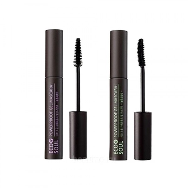 тушь для ресниц водостойкая объемная the saem eco soul powerproof gel mascara тушь для ресниц водостойкая объемная the saem eco soul powerproof gel mascaraEco Soul Powerproof Gel Mascara. Тушь для ресниц водостойкая объемная<br><br><br>Визуальное увеличение ресниц добивается путём утолщения каждого волоска, для чего в тушь добавляют несколько видов воска. Подкручиваются ресницы благодаря смолам и кератину, которые, высыхая, стягивают волоски, и угол их изгиба увеличивается.<br><br> <br><br>Можете смело использовать эту тушь перед походом в бассейн или спортзал, а также во время отдыха на природе – ни дождь, ни снег, ни повышенная влажность теперь не представляют угрозы для вашего макияжа.<br><br> <br><br><br>Eco Soul Powerproof Gel Mascara выпускается в двух вариантах:<br><br> <br><br>Volume & Curling – для придания максимального объема и подкручивания ресниц. Щеточка выполнена в дугообразной форме, которая обеспечивает быстрое нанесение туши, делает ресницы густыми и роскошными, создает изящный изгиб. Ваши глаза визуально станут ярким акцентом в образе.<br><br> <br><br>Volume & Lash – придает ресницам желаемую длину и непревзойденный объем. Щетинки различаются по длине, поэтому становятся густыми и длинными. Тушь расправляет ресницы и не соединяет их между собой.<br><br> <br><br>Применение: наносите тушь зигзагообразными движениями, начиная от корней и продвигаясь к кончикам ресниц.<br><br> <br><br>Объем: 8 гр.<br><br>Вес г: 8.00000000