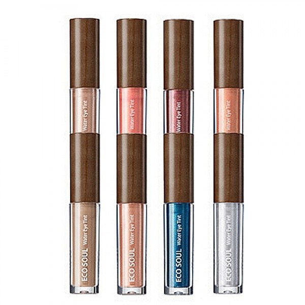 жидкий тинт для глаз жидкий тинт для глазEco Soul Water Eye Tint. Жидкий тинт для глаз<br><br>Средство имеет жидкую текстуру, создает тончайшее, полупрозрачное покрытие. <br><br> <br><br>Обладает стойкой формулой, способствует увлажнению кожи, сохраняет аккуратность покрытия в течении дня. <br><br> <br><br>Не раздражает кожу.<br><br> <br><br>Удаляйте средство при помощи средства для снятия макияжа. <br><br> <br><br>Выпукается в нескольких оттенках:<br><br><br><br>BE01 Alone Champagne<br><br>BL01 Clear Blue<br><br>BR01 Pleasant Cinnamon<br><br>BR02 Brown Feels Good<br><br>CR01 Everybody Coral<br><br>OR01 Exciting Orange<br><br>PK01 Glittering Pink<br><br>SV01 So Cool Silver<br><br><br><br> <br><br>Применение: Нанесите необходимое количество средства на кожу глаз при помощи аппликатора, при необходимости растушуйте кончиком пальца.<br><br> <br><br>Объем: 4 гр<br><br>Вес г: 4.00000000
