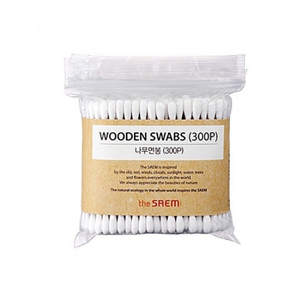 ватные палочки the saem wood swab ватные палочки the saem wood swabWood Swab. Ватные палочки изготовлены из 100% хлопка и натуральной древесины.<br><br>Количество: 300 шт<br>