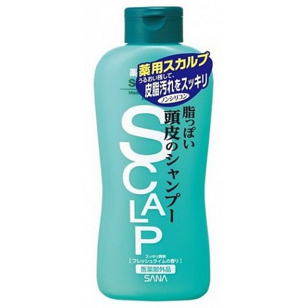 шампунь для жирной кожи головы sana scalp oily shampoo шампунь для жирной кожи головы sana scalp oily shampooScalp Oily Shampoo. Шампунь для жирной кожи головы превосходно очищает кожу головы, убирает излишки жира, защищает от перхоти, поддерживают красоту и здоровье волос. <br><br>Содержит освежающий компонент ментол, витамин Е, а также компонент пироктоноламин, который уничтожает микроорганизмы, вызывающие перхоть. Салициловая кислота отшелушивает и глубоко очищает кожу. Обладает ароматом свежей мяты.<br><br>Применение: Нанесите шампунь на влажные волосы, вспеньте, слегка помассируйте, хорошо смойте водой. Рекомендуем использовать кондиционер для жирной кожи головы.<br><br>Состав: пироктоноламин, вода, полиоксиэтиленлаурилэтилсульфат натрия, амидопропилбетаин лауриловой кислоты, лаурилметил-бета аламиннатрий, диэтаноламид жирной кислоты кокосового масла, этанол, вытяжка гидролизованного кератина, витамин Е, BG, dl-камфора, l-ментол, ЭДТА-2натрий, лимонная кислота, полиоксиэтиленметилгликозид, хлорид О- (2- гидрокси-3- (триметиламмониум) пропил) гидроксиэтилцеллюлоза, салициловая кислота, отдушка, парабены.<br><br>250 мл.<br>