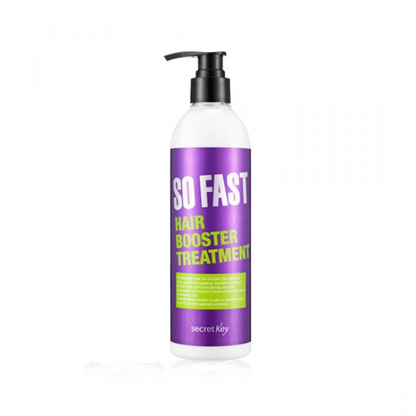бальзам для быстрого роста волос secret key so fast hair booster treatment бальзам для быстрого роста волос secret key so fast hair booster treatmentSo Fast Hair Booster Treatment Бальзам для быстрого роста волос способствует росту волос, предотвращает выпадение волос и улучшает структуру волоса.<br><br>Кондиционер-маска SECRET KEY Premium So Fast Hair Booster Treatment поможет восстановить Ваши волосы и придать им желанный блеск и красоту.<br><br>Средство базируется на экстракте черного риса, кунжута и черных бобов.<br><br>Кондиционер питает волосы, предотвращает ломкость и контролирует водный баланс кожи головы.<br><br>Способ применения: используйте, как кондиционер. Нанесите немного средства после использования шампуня на всю длину волос и смойте теплой водой водой через 3-4 минуты. Используйте, как маску: нанесите средство по всей длине волос и оставьте на 20 минут. После этого, смойте средство теплой водой и в самом конце, ополосните волосы прохладной водой, чтобы придать им дополнительный блеск.<br>