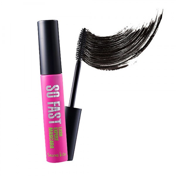 тушь для роста и укрепления ресниц secret key so fast lash expert mascara тушь для роста и укрепления ресниц secret key so fast lash expert mascaraSo Fast Lash Expert Mascara Тушь для роста и укрепления ресниц станет лучшим средством для создания яркого и запоминающегося образа.<br><br>Эта тушь была разработана специально для визуального увеличения объёма и длинны тонких и ослабленных ресниц. Впервые тушь содержит в своём составе волокна целлюлозы (сходные с волокнами из синтетики), которые позволяют приподнять линию ресниц, создать поразительный объём и отличную длину от корней до самых кончиков каждой реснички.<br><br>Натуральность состава туши для ресниц So Fast Lash Expert Mascara подтверждается наличием в её составе экстрактов целебных трав (экстракты черного риса, Диоскорсии китайской, кокосового масла и др.), способствующих росту и укреплению волос. Концептуально новая форма щёточки слегка подкручивает, отлично разделяя ресницы, способствует их удлинению и предотвращает образование комочков и склеивание. Эта тушь прочно и надолго зафиксирует форму ресниц, сохраняя неповторимы образ на протяжении всего дня.<br><br>Новая тушь от Secret Key не осыпается после подсыхания и хорошо смывается теплой водой либо средствами для снятия макияжа. Цвет - чёрный.<br>