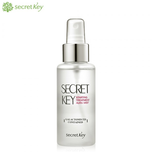 спрей для лица на основе молочных культур secret key starting treatment aura mist спрей для лица на основе молочных культур secret key starting treatment aura mistStarting Treatment Aura Mist Спрей для лица на основе молочных культур рекомендуется использовать первым шагом в регулярном уходе. Сразу после очищения. Мист освежает лицо, увлажняет, осветляет, успокаивает и работает, как антиоксидант, снижая негативное воздействие окружающей среды. Мист обладает легким цитрусовым ароматом и имеет “5-Free” формулу: не содержит парабены, минеральное масло, бензофенон, животные жиры и искусственные красители.<br><br>Использование: удалите макияж и очистите кожу. Распылите мист по всей коже лица с расстояния 20см и дайте ему полностью впитаться. Продолжите каждодневный уход.<br>
