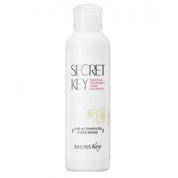 пенка для умывания пенка для умывания Starting Treatment Foam Cleanser Rose Edition. Пенка для умывания<br><br>Нежная текстура и тонкий ненавязчивый аромат этой пенки сделает процедуру очищения кожи не только полезной, но и очень приятной. Пенка очищает кожу от загрязнений, излишков кожного жира, регулирует работу сальных желез и приятно освежает кожу, делает ее бархатистой, дарит красивый ровный тон.<br><br>Основной действующий компонент пенки – ферментированные дрожжевые грибки Галактомисис (Galactomyces). Эти грибки содержат витамины группы А, В и Р, а также кальций, железо, цинк, йод, фолиевую кислоту и другие компоненты. Экстракт галактомисис интенсивно увлажняет кожу, повышает иммунитет и защищает клетки от воздействия УФ-лучей и свободных радикалов, ускоряет синтез коллагена и гликопротеинов. Кожа становится упругой и эластичной, разглаживаются мелкие мимические морщинки и становятся менее выраженными глубокие, тон кожи выравнивается, появляется здоровое сияние вместо тусклого цвета лица. Отбеливающая способность грибков незаменима для пигментированной кожи: пигментные пятна и постакне (шрамики и темные пятнышки после угревой сыпи) становятся менее заметными.<br><br>Розовая вода (гидролат дамасской розы) – действенный антивозрастной компонент, который возвращает коже упругость и эластичность, разглаживает морщинки, делает кожу гладкой и свежей, омолаживая даже самую вялую и безжизненную кожу. Для гиперчувствительной и истонченной кожи, а также кожи, подверженной различным аллергическим реакциям, розовая вода станет настоящим спасением. Она регенерирует кожу и устраняет воспалительные реакции, оказывает укрепляющее действие, поэтому будет уменьшать гиперемию и купероз. Для нормальной кожи розовая вода станет профилактикой раннего увядания, будет ее тонизировать и насыщать свежестью.<br><br>Способ применения: Вспенить средство и нанести массажными движениями на кожу лица, затем смыть теплой водой.<br><br>Объём: 150 мл<br><br>Вес г: 120.00000000