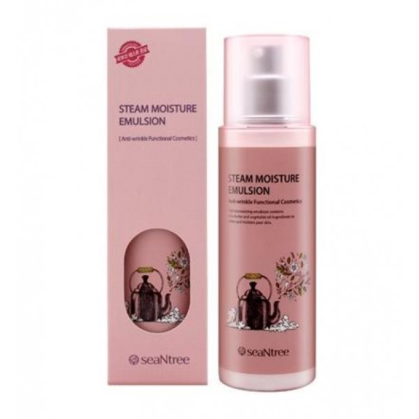 эмульсия для лица паровая увлажняющая seantree steam moisture emulsion эмульсия для лица паровая увлажняющая seantree steam moisture emulsionSteam Moisture Emulsion. Эмульсия для лица паровая увлажняющая<br><br>Легкая эмульсия с насыщенной текстурой невероятно приятна для кожи, мягко распределяется, хорошо скользит и быстро впитывается, не оставляет липкости или жирного блеска.<br><br>Эмульсия создана по уникальной паровой технологии, когда при помощи горячего пара натуральные компоненты растворяются и перемешиваются на огромной скорости. Благодаря интенсивности и скорости смешивания ингредиенты средства образуют невероятную текстуру, настолько легкую, что она распадается, как только касается кожи, мгновенно в нее проникает и оказывает невероятно полезное воздействие на клеточном уровне.<br><br>В составе эмульсии натуральные масла и экстракты, которые прекрасно увлажняют кожу и способствуют удержанию влаги, оказывают питательное и смягчающее действие, успокаивают и тонизируют кожу, устраняют шелушения, разглаживают кожу, делают ее упругой и шелковистой.<br><br>Способ применения: Нанести на очищенную кожу мягкими массажными движениями.<br><br>Объём: 180 мл<br>