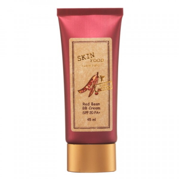 крем бб с натуральным экстрактом красных бобов skin food red bean bb cream крем бб с натуральным экстрактом красных бобов skin food red bean bb creamRed Bean BB Cream. Крем ББ с натуральным экстрактом красных бобов<br><br>С легкой нежирной текстурой создает на коже невесомое естественное покрытие, обепечивает защиту от ультрафиолета, а также поддерживает оптимальный гидро-баланс кожи в течение дня. Подходит для любого типа кожи, но особенно рекомендуется для сухой и чувствительной.<br><br>Крем помогает улучшить внешний вид кожи, а также на клеточном уровне запускает процессы восстановления.<br><br>Благодаря солнцезащитному фильтру SPF20 PA+, крем защищает кожу от агрессивного воздействия ультрафиолета, предупреждает появление пигментации и фотостарения.<br><br>Прекрасно ложится на кожу, хорошо распределяется и создает естественное покрытие, выравнивает цвет лица, маскирует и круги под глазами, и воспаления. Оказывает легкое матирующее действие.<br><br>При этом может наноситься в несколько слоев на особо проблемные участки кожи, не утяжеляя ее и не забивая поры. В течение дня крем не темнеет, не расплывается, не пачкает одежду, сохраняет макияж безупречным, свежим и ухоженным.<br><br>Экстракт красных бобов оказывает увлажняющее и антивозрастное действие. В составе бобов высокое содержание изофлавонов, которые защищают кожу от гормонального старения, питают кожу и восстанавливают ее на клеточном уровне.<br><br>Крем выпускается в двух оттенках:<br><br><br>№1 - светлый беж<br><br>№2 - натуральный беж<br><br><br>Способ применения: Нанести крем на очищенную и тонизированную кожу, равномерно распределить и подождать несколько минут, пока крем усядется, затем продолжить нанесение макияжа.<br><br>Объём: 45 мл<br>
