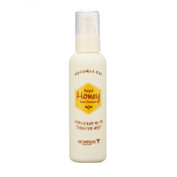 тонер с маточным молочком skin food royal honey good toner тонер с маточным молочком skin food royal honey good tonerЛегкий, гелевый тонер Royal Honey Good Toner с тонким медовым ароматом обеспечивает великолепный уход за кожей лица.<br><br>Подходит для любого типа, но особенно рекомендуется для сухой, чувствительной, раздраженной и шелушащейся кожи.<br><br>Тонер используется сразу после умывания и оберегает кожу от появления сухости и шелушений, питает и смягчает ее, оказывает восстанавливающее и ранозаживляющее действие, делает ее гладкой, шелковистой, сияющей.<br><br>В составе тонера маточное молочко, экстракт меда, экстракт ромашки, а также другие, необычайно полезные для кожи компоненты.<br><br>Маточное молочко (королевское желе, Royal Jelly) – улучшает клеточный метаболизм и кровообращение в коже, активизирует естественную самоочистку и восстановление кожи, возвращает ей упругость и эластичность, предупреждает появление возрастных морщин, обладает лифтинг-эффектом. Кроме того, маточное молочко повышает защитные свойства кожи и делает её более устойчивой к неблагоприятному воздействию внешней среды (холод, жара, загрязненность воздуха и воды, воздействие радиации, возбудителей инфекций, токсинов, солей тяжелых металлов).<br><br>Экстракт меда обеспечивает кожу полноценным питанием, смягчает и увлажняет ее, разглаживает и устраняет шелушения, способствует заживлению воспалений и раздражений, предотвращает появление новых, восстанавливает кожу и ускоряет ее обновление.<br><br>В его тонера НЕТ минеральных и силиконовых масел, талька, триклозана, триэтаноламина и других компонентов, способных вызвать раздражения кожи.<br><br>Способ применения: Смочить тонером ватный диск и протереть им лицо сразу после умывания.<br><br>Объём: 150 мл<br>