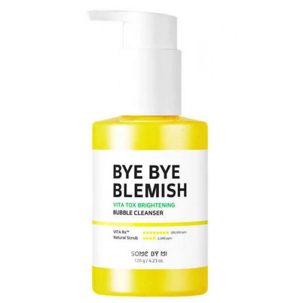 пенка осветляющая кислородная some by mi byebye blemish vitatox brightning bubble cleanser
пенка осветляющая кислородная some by mi byebye blemish vitatox brightning bubble cleanser