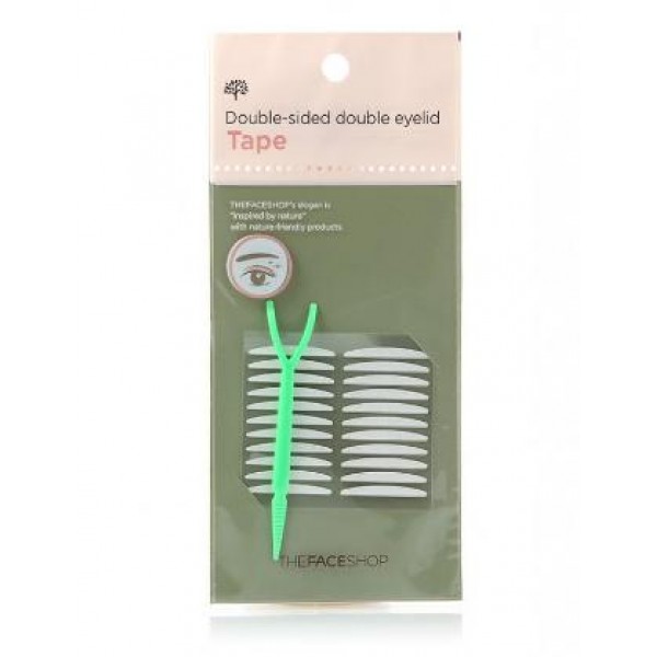 наклейки для век the face shop double-sided double eyelid tape наклейки для век the face shop double-sided double eyelid tapeDouble-Sided Double Eyelid Tape. Наклейки для век<br><br>Специальные наклейки для создания двойного века.<br><br>Выполнены в виде двухсторонней ленты.<br><br>Очень удобны в применении, не травмируют нежную кожу век.<br><br>Создают выглядящее естественным второе веко.<br><br>Способ применения: наклейте двухстороннюю клеящуюся полоску на веко и прижмите.<br><br>Количество: 22 шт<br><br>Вес г: 5.00000000