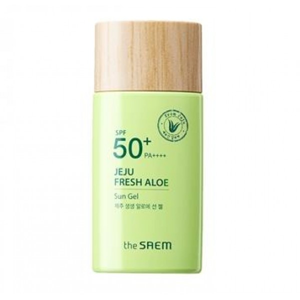 гель солнцезащитный с экстрактом алоэ the saem jeju fresh aloe sun gel spf50+/pa++++
гель солнцезащитный с экстрактом алоэ the saem jeju fresh aloe sun gel spf50+/pa++++
