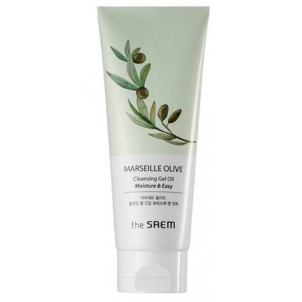 гель для очищения лица с экстрактом оливы the saem marseille olive cleansing gel oil гель для очищения лица с экстрактом оливы the saem marseille olive cleansing gel oilMARSEILLE OLIVE Cleansing Gel Oil. Гель для очищения лица с экстрактом оливы<br><br>Компания The Saem, следуя вековым традициям, создала серию очищающих средств Marseille Olive на основе 100% оливкового масла, которое питает и смягчает кожу, оказывает омолаживающее действие, разглаживает имеющиеся морщины и предотвращает появление новых, повышает тонус и защитные свойства кожи.<br><br>Средство с гелевой текстурой, легко и приятно распределяется по коже и смывает с нее все загрязнения и макияж.<br><br>Также в составе средства комплекс натуральных компонентов:<br><br>Экстракт морского винограда (бурая водоросль) – насыщает кожу витаминами, микро- и макроэлементами, очищает от токсинов, предотвращает сухость, появление новых морщин и задержку лишней жидкости в подкожных слоях, повышает способность кожи противостоять агрессивным воздействиям окружающей среды.<br><br>Экстракт меда – эффективно увлажняет, питает и смягчает кожу, восстанавливает поврежденные участки кожного покрова, омолаживает кожу, разглаживает ее и устраняет мелкие морщины, кожа становится более эластичной, уменьшается ее шероховатость, улучшается цвет лица.<br><br>Экстракт розмарина – оказывает общеукрепляющее, антиоксидантное, противовоспалительное действие, стимулирует кровообращение и обновление клеток эпидермиса, регулирует работу сальных желез, обладает солнцезащитными свойствами.<br><br>Экстракт папайи – оказывает антисептическое, очищающее и противовоспалительное действие, ускоряет заживление ранок, отшелушивает ороговевшие клетки, при этом способствует синтезу новых, здоровых клеток, стимулирует синтез коллагена, кожа становится упругой и эластичной, морщинки разглаживаются.<br><br>Экстракты лимона и апельсина – наполняют кожу витамином C, который является мощным антиоксидантом, подавляет разрушительное воздействие на кожу свободных радикалов, обеспечивает внутриклеточную защиту. Этот витамин особенно необходим для тусклой и пигментирвоанной кожи, так как он оказывает влияние на синтез меланина, обладает отбеливающей активностью, преобразует темный пигмент меланин в бесцветный пигмент, благодаря чему осветляются существующие пигментированные участки кожи, а также предотвращается появление новых пятен. Витамин С оказывает и противовоспалительное действие, а также повышает иммунитет кожи.<br><br>При регулярном очищении кожи оливковым гелем кожа вновь обретает упругость и эластичность, а морщины разглаживаются, тон кожи выравнивается, становится светлее, свежее, лицо сияет молодостью и красотой.<br><br>Способ применения: Вспенить средство во влажной ладони, нанести массажными движениями на кожу лица, шеи и области декольте, затем смыть теплой водой и продолжить уход за кожей.<br><br>Объём: 150 мл<br>