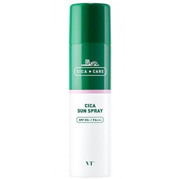 солнцезащитный спрей для чувствительной кожи vt cosmetics cica sun spray spf 50+/pa+++
солнцезащитный спрей для чувствительной кожи vt cosmetics cica sun spray spf 50+/pa+++