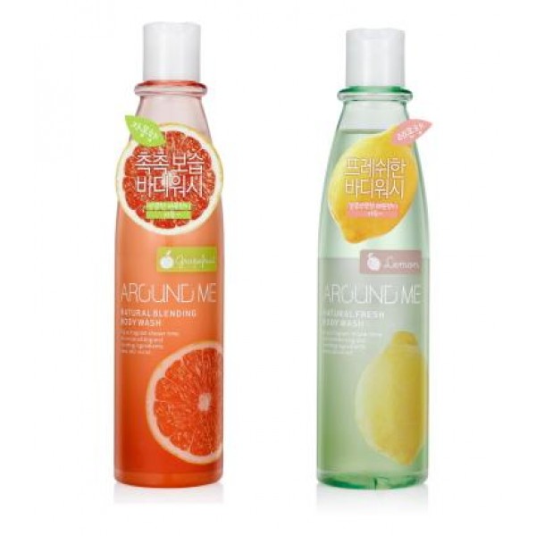 гель для душа welcos around me natural body wash гель для душа welcos around me natural body washAround me Natural Body Wash. Гель для душа<br><br>Южнокорейская марка Welcos предлагает всем любителям экзотических фруктов яркое знакомство с гелем для душа на основе натурального экстракта и масла спелого грейпфрута и лимона.<br><br><br>Around me Natural Blending Body Wash - Гель для душа с экстактом грейпфрута<br><br><br>Средство для повседневного использования превосходно увлажняет кожные покровы, снимает усталость, тонизирует и возвращает коже утраченную упругость.<br><br>Взаимодействуя при встряхивании, жидкая и маслянистая фазы активизируют полезные качества грейпфрута, который не только быстро и приятно очищает покровы, но и безопасно ухаживает за ними. Несколько минут – и кожа насыщена влагой, энергией, она сияет красотой и молодостью!<br><br><br>Around me Natural Fresh Body Wash - Гель для душа с экстактом лимона?<br><br><br>Кроме очищения, биоактивные компоненты геля, превращаясь в пену, мгновенно смягчают покровы, проникая вглубь, они улучшают кровоснабжение тканей, выводят токсины, восполняют дефицит питания и влаги.<br><br>Кисло-сладкий аромат средства не оставит равнодушным и заставит еще не раз насладиться цитрусовым душем.<br><br>Способ применения: Флакон следует встряхнуть, вспенить смешавшиеся фазы средства и нанести пену на влажную кожу, а затем смыть водой.<br> <br>Объем: 300 мл<br>