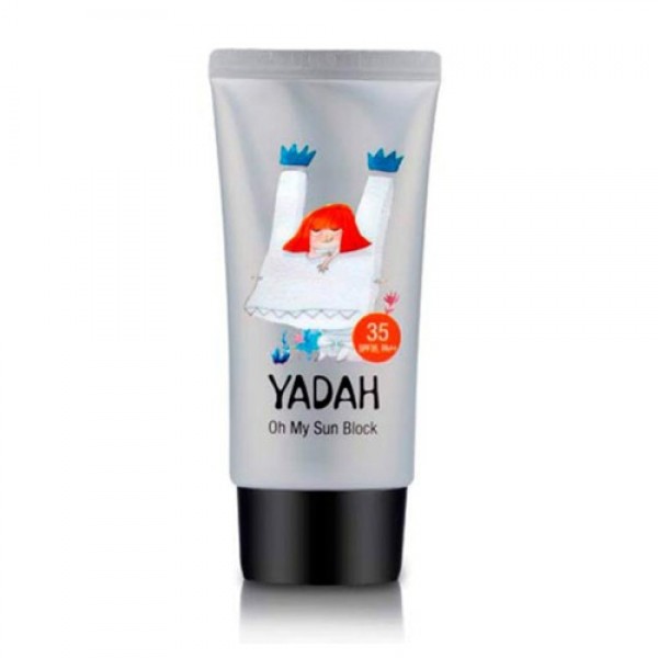 легкий солнцезащитный крем yadah oh my sun block легкий солнцезащитный крем yadah oh my sun blockOh My Sun Block. Легкий солнцезащитный крем<br><br>Солнцезащитный крем для лица и чувствительных участков тела, смягчающий и разглаживающий кожу.<br><br>Имеет успокаивающее воздействие, глубоко питает и увлажняет кожу, прекрасно защищая её от негативного воздействия УФ-лучей.<br><br>Средство имеет солнцезащитный фактор SPF35/PA++.<br><br>Сок алоэ вера увлажняет кожу, оказывая антисептическое и дезодорирующее воздействие. Водный настой ромашки предотвращает появление воспалений, а экстракт цветков кактуса опунции увлажняет кожу, даря ощущение свежести.<br><br>Способ применения: наносите крем на очищенную кожу перед выходом на солнце.<br><br>Объем: 20 мл и 50 мл.<br>