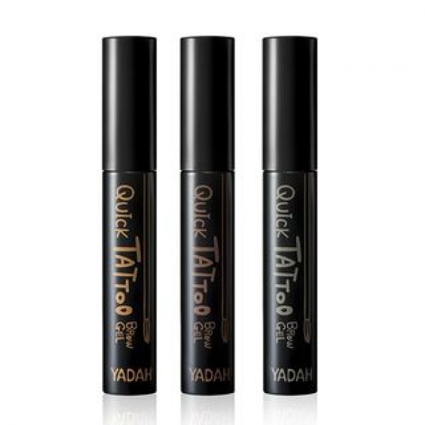 тинт для бровей yadah quick tattoo brow gel тинт для бровей yadah quick tattoo brow gelQuick Tattoo Brow Gel. Тинт для бровей<br><br>Ухоженные брови, яркие и выразительные – завершающий штрих безупречного макияжа. Сделать этот штрих поможет специальная маска для бровей с эффектом тату.<br><br>Тинт представляет собой гелевое средство, которое легко наносится при помощи кисточки. Подсыхая, средство превращается в тоненькую пленочку, снять которую также можно легко и безболезненно. В результате получается стойкое окрашивание на несколько дней.<br><br>Оттенки:<br><br><br><br>01 Natural Brown - Натуральный коричневый<br><br>02 Deep Brown - Темно-коричневый<br><br>03 Ash Brown - Пепельно-коричневый<br><br><br><br>Способ применения: Очистить лицо от макияжа и загрязнений, высушить кожу и нанести тинт. Примерно через 30-60 минут, после полного высыхания, осторожно отклеить пленочку, начиная с кончика бровей.<br><br>Вес: 8 г<br><br>Вес г: 8.00000000