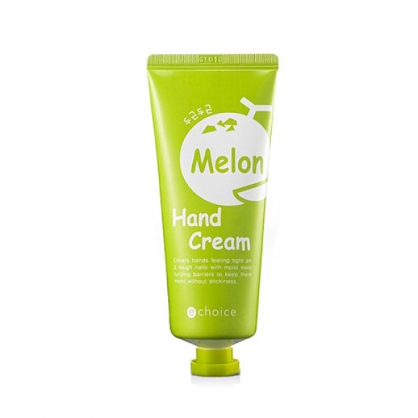крем для рук с ароматом дыни echoice melon hand cream крем для рук с ароматом дыни echoice melon hand creamMelon Hand Cream. Крем для рук с ароматом дыни способствует восстановлению и увлажнению сухой и огрубевшей кожи рук, улучшает кислородный обмен клеток кожи, повышает эластичность и смягчает.<br><br>Содержит экстракты дыни, банана и масло авокадо.<br><br>Термальная вода – вода из горячих источников обеспечивает глубокое увлажнение и оказывает успокаивающее действие.<br><br>Экстракт дыни обладает осветляющим действиемю<br><br> <br><br>Применение: Наносить на сухую, чистую кожу рук.<br><br> <br><br>Состав: Water, Glycerin, Cetearyl alcohol, Mineral Oil, Dipropylene Glycol, Dimethicone, Cyclopentailoxane, PEG-100 Stearate, Glyceryl Stearate, Polysorbate 60, Sorbitan Stearate, Acrylates/C 10-30 Alkyl Crosspolymer, Tieethanolamin, Onsen-Sui, Cucmis Melo (melon) Fruit Extract, Xantham Gun, Butylene Glycol, Adenosine, Musa Spientum (Banana) Fruit Extract, Persea Gratissima (Avokado) Fruit Extract, Disodium EDTA, Methylparaben, Propylparabe, CI 19140, CI 42090, Fragrance<br><br>Вес г: 60.00000000