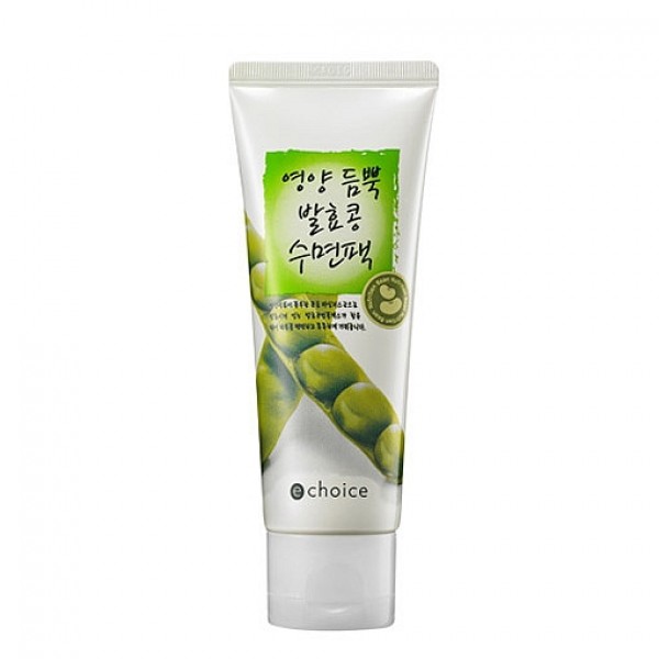 ночная маска с экстрактом бобов echoice sleeping pack fermentad bean ночная маска с экстрактом бобов echoice sleeping pack fermentad beanSleeping Pack Fermentad Bean. Ночная маска с ферментированным экстрактом бобов.<br><br>Предназначена для ночного ухода за кожей лица.<br><br>Экстракт бобов улучшает синтез коллагена и эластина, делая кожу упругой и эластичной.<br><br>Обогащает кожу необходимыми витаминами и аминокислотами.<br><br> <br><br>Применение: Легкими массажными движениями нанесите маску на предварительно очищенную кожу лица, избегая области вокруг глаз, и оставьте на ночь. Утром умойтесь. Маску можно применять 2-4 раза в неделю.<br><br> <br><br>Состав: Water, Butylene Glycol, Glycerin, Methyl Gluceth-20, Diethoxyethyl Succinate, Betaine, Ammonium Acryloyldimethyltaurate/VP Copolymer, Glycereth-25 PCA Isostearate, Panthenol, Alcohol, Gentiana Lutea Root Extract, Artemisia Absinthium Extract, Arnica Montana Flower Extract, Achillea Millefolium Extract, Trapa Japonica Fruit Extract, Polyglutamic Acid, Bacillus/Soybean Ferment Extract, Disodium EDTA, Methylparaben, Ethylparaben.<br><br>Вес г: 70.00000000