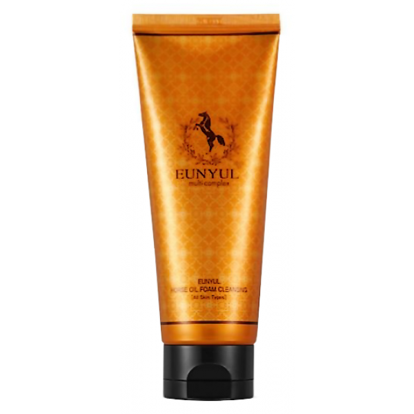 пенка для умывания с лошадиным маслом eunyul horse oil foam cleanser пенка для умывания с лошадиным маслом eunyul horse oil foam cleanserHorse Oil Foam Cleanser. Пенка для умывания с лошадиным маслом<br><br>Великолепное средство для очищения кожи, деликатно удаляет с кожи загрязнения, отмершие клетки, кожный жир, а также прозволяет провести демакияж, не нарушая при этом защитный липидный барьер кожи. Подходит для любого типа кожи, но особенно рекомендуется для сухой и обезвоженной кожи, может использоваться даже для сверхчувствительной и склонной к раздражениям кожи.<br><br>В составе пенки лошадиное масло – натуральный продукт, позволяющий справиться с различными проблемами кожи. Потеря упругости, сухость, шелушения, огрубевшие участки кожи – от всего этого спасёт пенка с лошадиным маслом.<br><br>Состав лошадиного жира близок к человеческому жиру, поэтому он хорошо воспринимается кожей и оказывает на нее благоприятное воздействие. Пенка увлажняет кожу, питает её и смягчает, устраняет шелушения.<br><br>При регулярном применении пенка для умывания с лошадиным маслом улучшает обмен веществ и значительно ускоряет процесс обновления клеток кожи. Оказывает стимулирующее действие на выработку коллагена, благодаря чему кожа становится более упругой и эластичной, разглаживаются морщины, осветляется пигментация.<br><br>Способ применения: Вспенить средство с небольшим количеством воды и нанести на кожу лица мягкими массирующими движениями, затем смыть теплой водой.<br><br>Объём: 150 мл<br>