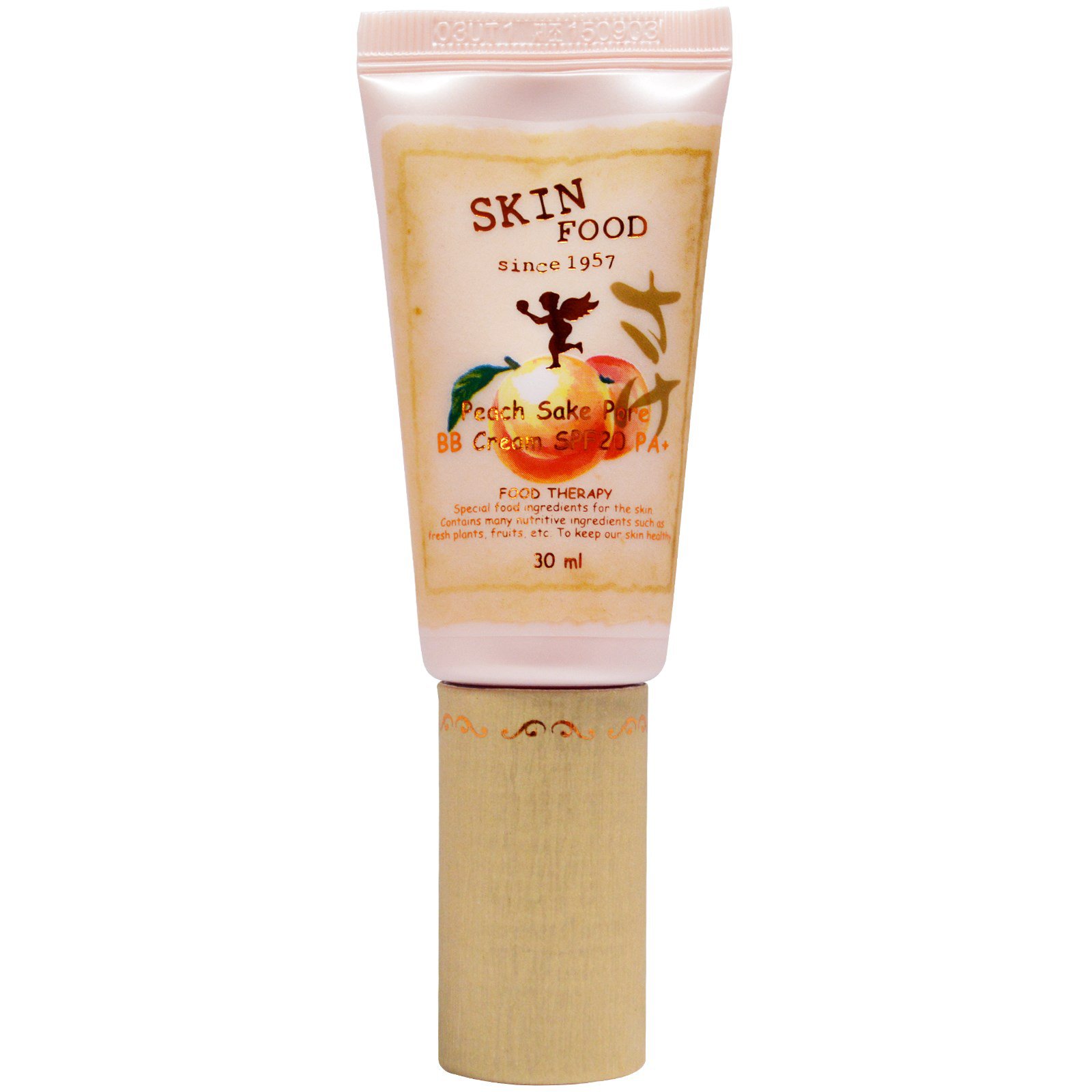 крем бб skin food peach sake bb cream крем бб skin food peach sake bb creamЛегкий ВВ крем Peach Sake Bb Cream, который, наиболее подходит для проблемной кожи, жирной и комбинированной. Содержит экстракт риса и экстракт персика. Также в его составе аминокислоты и витамины А и С.<br><br>Экстракт риса оказывает легкое отбеливающее действие, выравнивает тон лица, устраняет потемнения и пигментные пятна.<br><br>Экстракт персика насыщает влагой, витаминами необходимыми для восстановления клеток кожи.<br><br>Крем Skinfood прекрасно сужает поры, снижает интенсивную деятельность сальных желез, поглощает лишний жир, придает коже привлекательный ровный матовый оттенок.<br><br>ВВ крем достаточно стойкий, обеспечивает незаметное флюидное покрытие, адаптируется под цвет и тон кожи. Лицо приобретает свежий вид.<br><br>Крем не только надежно скрывает несовершенства и дефекты кожи, но и успокаивает, снимает раздражение, устраняет красноту.<br><br>ВВ крем имеет минимальную плотность, поэтому отлично подойдет для тех, кто не любит плотные покрытия.<br><br>Текстура крема легкая и мягкая, он ровно ложиться, обеспечивает равномерное покрытие, прекрасно адаптируется, впитывается быстро и без остатка не утяжеляет и не стягивает кожу, не дает неестественного неприятного блеска.<br><br>Выпускается в 2 вариантах:<br><br><br>#1 Peach Sake Bb Cream Light Beige - светло-бежевый<br><br>#2 Peach Sake Bb Cream #2 Natural Beige - натуральный бежевый<br><br><br>Способ применения: Наложить крем в достаточном количестве, распространить по поверхности кожи, равномерно массируя пальцами, подождать пока крем впитается в кожу полностью.<br><br>Объем: 30 мл<br>