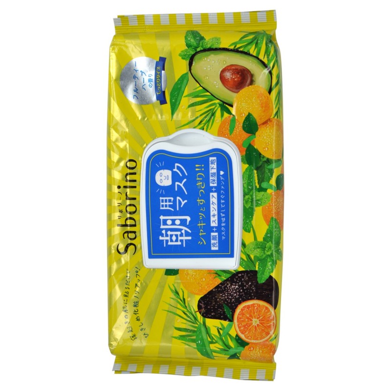 маска-салфетка для утреннего ухода за лицом bcl saborino morning facial sheet mask
маска-салфетка для утреннего ухода за лицом bcl saborino morning facial sheet mask