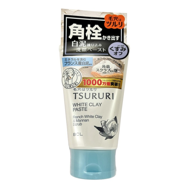 пена - скраб с белой глиной и растительными экстрактами bcl tsururi white clay paste
пена - скраб с белой глиной и растительными экстрактами bcl tsururi white clay paste