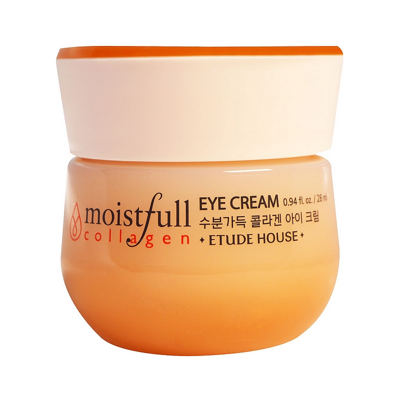 крем для глаз коллагеновый крем для глаз коллагеновыйMoistfull Collagen Eye Cream. Крем для глаз коллагеновый<br><br>Тонкая и чувствительная кожа вокруг глаз нуждается в более тщательном и регулярном уходе, так как процессы старения достаточно быстро проявляются в этой области: появляются гусиные лапки, мешки и круги под глазами.<br><br> <br><br>Увлажняющий крем с легкой гелевой текстурой быстро проникает в кожу и улучшает ее эластичность, питает, смягчает и разглаживает.<br><br> <br><br>В составе крема морской коллаген, экстракт и масло баобаба.<br><br> <br><br>Коллаген в составе крема восполняет недостаток собственного коллагена, тем самым повышая упругость и эластичность кожных покровов. Оказывает мгновенное подтягивающее действие, впитывает и удерживает влагу в подкожной прослойке, что обеспечивает коже постоянную увлажненность. При регулярном применении помогает вернуть коже утраченную упругость, оберегает от деформации и обвисания, способствует разглаживанию морщин.<br><br> <br><br>Экстракт и масло баобаба помогают справиться с сухостью и тусклостью кожи, улучшают ее эластичность, смягчают и разглаживают. Благодаря экстракту баобаба улучшается функция клеточной регенерации, а высокое содержание антиоксидантов нейтрализует разрушающее воздействие свободных радикалов.<br><br> <br><br>При регулярном применении крем укрепляет, подтягивает и повышает эластичность кожи вокруг глаз, способствует сокращению и разглаживанию мимических морщинок и предупреждает их появление, помогает справиться с темными кругами и припухлостями под глазами.<br><br> <br><br>Способ применения: Нанесите крем на зону вокруг глаз мягкими похлопывающими движениями, не растягивая кожу во время нанесения.<br><br> <br><br>Объем: 28 мл<br>