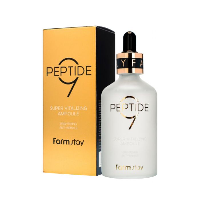 суперобновляющая ампульная сыворотка с комплексом из 9 пептидов farmstay peptide 9 super vitalizing ampoule
суперобновляющая ампульная сыворотка с комплексом из 9 пептидов farmstay peptide 9 super vitalizing ampoule