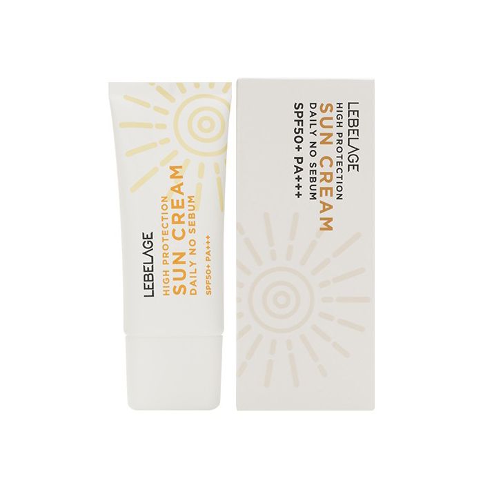 себорегулирующий крем от солнца с высоким фактором защиты lebelage high protection daily no sebum sun cream spf50+pa+++
себорегулирующий крем от солнца с высоким фактором защиты lebelage high protection daily no sebum sun cream spf50+pa+++