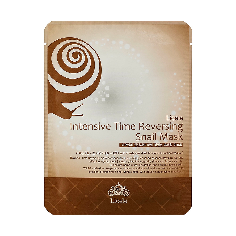 маска улиточная маска улиточнаяIntensive Time Reversing Snail Mask. Маска улиточная для антивозрастного ухода и восстановления кожи<br><br>Основной компонент маски – улиточный секрет, который обладает выраженным оздоравливающим, омолаживающим и легким отбеливающим действием. Проникая в глубокие слои кожи, улиточный секрет восстанавливает её на клеточном уровне.<br><br> <br><br>Маска помогает справиться с такими кожными несовершенствами, акне и постакне, излишняя пигментация, покраснения, шелушения, мелкие ранки и воспаления, возвращает коже упругость и эластичность, устраняет тусклый цвет лица, делает кожу свежей, гладкой, сияющей.<br><br> <br><br>Маска подходит для любого типа кожи, идеальна для увядающей, тусклой, склонной к высыпаниям кожи.<br><br> <br><br>Способ применения: извлечь маску из пакета и наложить на чистую кожу лица, разгладив маску, чтобы не было пузырьков между тканью и кожей. Через 20-30 минут массу снять, а остатки средства вбить подушечками пальцев в кожу.<br><br>Маска одноразовая.<br><br> <br><br>Объем: 23 гр<br><br>Вес г: 23.00000000