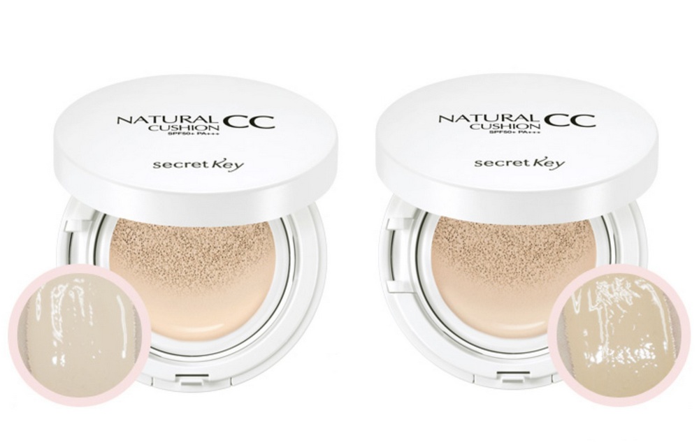 тональное покрытие secret key natural cc cushion тональное покрытие secret key natural cc cushionNatural CC Cushion. Тональное покрытие<br><br>Средство, сочетающее в себе все, что нужно для здоровья, красоты и защиты кожи, а также для создания безупречного макияжа, способствует разглаживанию морщин и осветлению пигментации.<br><br>Кушон с текстурой воздушного флюида объединяет свойства пудры, СС и BB-кремов, санблока. При помощи пористого спонжа создается невесомое покрытие, естественное, как вторая кожа, и стойкое, надежно скрывающее различные кожные несовершенства и выравнивающее тон кожи. При этом средство не скатывается и ложится равномерно.<br><br>Средство обогащено увлажняющими компонентами и маслами, а также добавлена надежная защита от ультрафиолета.<br><br>Экстракт камелии витаминизирует кожу и регулирует работу сальных желез, экстракт арники оздоравливает кожу и делает ее эластичной, экстракт розы увлажняет и омолаживает, экстракт лаванды устраняет покраснения и выравнивает тон кожи, экстракт календулы успокаивает и оказывает противовоспалительное действие.<br><br>При регулярном применении кожа становится мягкой и нежной, морщинки разглаживаются, а тон кожи осветляется. Используя СС-крем, можно создать идеальный стойкий макияж за несколько минут.<br><br>Кушон представлен 2 оттенками:<br><br><br>21 Light – светлый бежевый<br><br>23 Natural – натуральный бежевый<br><br><br>Способ применения: Нанести на очищенную и тонизированную кожу.<br><br>Вес: 15 г<br><br>Вес г: 15.00000000