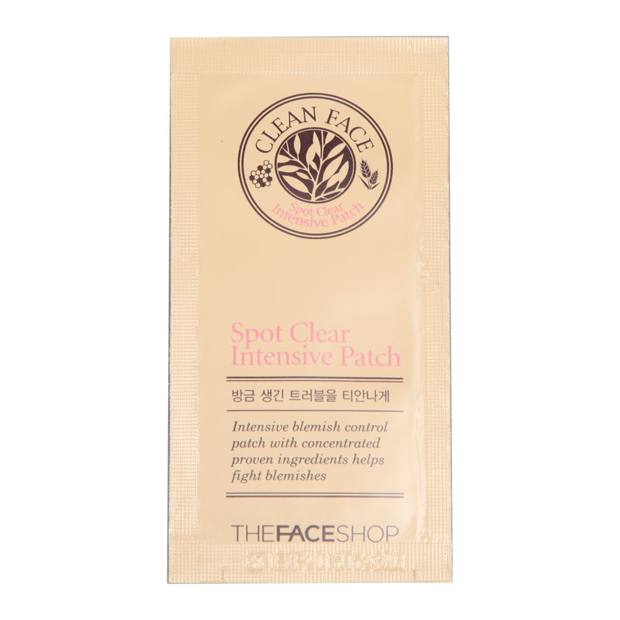 средство точечное для удаления акне the face shop cf.spot clear intensive patch средство точечное для удаления акне the face shop cf.spot clear intensive patchСредство в виде патчей из самой популярной линии продуктов ухода созданных специально для снижения жирности кожи и решения проблем этим вызванных.<br><br>Cf.Spot Clear Intensive Patch Gsp — лучший вариант для проблемной кожи, средство не только избавляет от существующих прыщей и воспалений, но и, оказывая антибактериальное действие, не дает им появляться снова.<br><br>Маска-патч оказывает антибактериальное действие, смягчает кожу, снижает излишнюю активность сальных желез, при этом маска действует максимально мягко в течение нескольких часов, в то время пока Вы спите.<br><br>Средство эффективно борется с несовершенствами. Содержит экстракт чайного дерева и множество других активных компонентов, которые оказывают противовоспалительное действие, сужают поры и уменьшают жирность.<br><br>Масло чайного дерева отличается уникальным составом, занимает первое место среди эфирных масел, у него широкий спектр ценных свойств. Находит широкое применение в косметологии и в медицине, особенно для ухода за лицом. Это сильный антисептик, снимает воспаления, уменьшает кол-во бактерий, устраняет грибки и вирусы, заживляет ранки и микротрещинки.<br><br>Поэтому оно незаменимо для лечения проблемного типа с прыщиками и воспалениями. Отлично борется с раздражениями, быстро снимает покраснение, успокаивает зуд, помимо этого очищает и вытягивает загрязнение из воспаленного места.<br><br>Также можно использовать при дерматитах, инфекциях, и других заболеваниях кожи. В том числе применяется и при лечении дермы вокруг губ, для избавления от заед. Обладает ранозаживляющим воздействием и используется при ссадинах, укусах комаров, порезах.<br><br>Способ применения: выберите кружочек подходящего размера и наклейте его на воспалительный элемент. Оставьте на 7-11 часов для воздействия. Благодаря прозрачной структуре, может применяться как в дневное, так и в ночное время суток.<br><br>Вес: 10 г<br><br>Вес г: 10.00000000