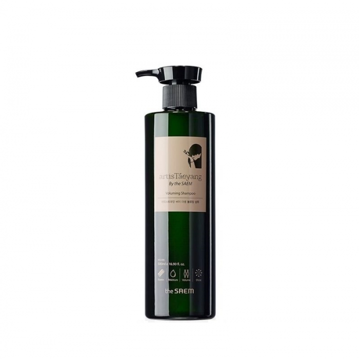 шампунь для волос the saem artistaeyang voluming shampoo шампунь для волос the saem artistaeyang voluming shampooArtisTaeyang Voluming Shampoo. Шампунь для объема волос<br><br>Прическа, как у любимой артистки – наверное, мечта многих женщин. Однако, волосы не так блестят, как хотелось бы; объём прически не такой оставляет желать лучшего, а через несколько часов волосы вообще висят – до идеала далеко. Линия средств artisTaeyang BY the SAEM разработана для волос, которые нуждаются в дополнительной подпитке, плохо поддаются укладке и выглядят тускло и безжизненно. Средства питают и укрепляют волосы, делают их блестящими и шелковистыми, придают объём. Шампунь ArtisTaeyang Voluming Shampoo - яркий представитель этих средств. Состав The Saem ArtisTaeyang Voluming Shampoo максимально натурален и способствует быстрому оздоровлению волос и кожи головы.<br><br><br>Экстракт трихозантес (целебное аюрведическое растение) делает волосы здоровыми и сильными.<br><br>Экстракт алоэ укрепляет структуру волос и придает небывалый объем.<br><br>Соевый экстракт качественно увлажняет, делает волосы блестящими.<br><br>Маточное молочко насыщает полезнейшими витаминами и микроэлементами, необходимыми для здоровья волос.<br><br>Экстракт зеленого чая укрепляет, оказывает антисептическое действие на кожу головы.<br><br>Экстракт гинкго билоба улучшает кровообращение, укрепляет тонкие и ослабленные пряди.<br><br>Экстракт женьшеня укрепляет структуру волос, питает.<br><br>Экстракт виноградных косточек возвращает яркий цвет и здоровый блеск.<br><br>Экстракт меда смягчает, придает блеск.<br><br><br>Также в состав входят фруктовые экстракты и экстракты цветов, оздоравливающие пряди. Представленный шампунь от The Saem поможет решить большинство проблем ваших волос. Его постоянное применение позволит добиться следующих результатов:<br><br><br>Придать волосам постоянный объем.<br><br>Сделать пряди более послушными для красивой укладки.<br><br>Вернуть естественный, здоровый блеск.<br><br>Насытить пряди и кожу головы всеми необходимыми витаминами и микроэлементами.<br><br>Убрать неприятный зуд и воспаления на коже.<br><br><br>Приятный аромат и консистенция шампуня делают его идеальным уходовым средством для частого применения. Он находится в удобной бутылочке с дозатором, позволяющим с легкостью отмерить нужное количество средства. Отличается низким расходом. Объем составляет 500 мл. Обладает приятным и ненавязчивым запахом. Хорошо мылится и смывается с волос. <br><br>Способ применения: Нанести шампунь на влажные локоны, отмерив необходимое количество. Помассировать кожу головы и смыть теплой водой. При необходимости процедуру повторить. <br>