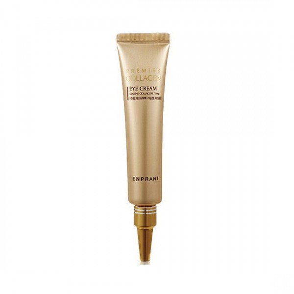 крем для глаз от морщин с коллагеном enprani premier collagen eye cream крем для глаз от морщин с коллагеном enprani premier collagen eye creamPremier Collagen Eye Cream. Крем для глаз от морщин с коллагеном<br><br>Высокоэффективный увлажняющий и питательный крем для век содежит морской коллаген для восстановления кожей ее эластичности и упругости. Крем эффективно увлажняет, разглаживает морщины и способствует естественному восстановлению кожи вокруг глаз, омолаживая ее изнутри.<br><br>Крем с добавлением морского коллагена замедляет старение клеток, уменьшают признаки старения кожи, обеспечивают антиоксидантную защиту от агрессивных молекул кислорода, способствуют синтезу коллагеновых и эластиновых волокон, стимулируют клеточный матрикс, увлажняют кожу, активируют и поддерживают процессы регенерации тканей.<br><br>Гиалуроновая кислота в составе крема оказывает интенсивное увлажнение глубоких слоев кожи и препятствует потери влаги в течении всего дня.Средство проникает через роговой слой под защитой влагоудерживающего барьера из тончайшей роговой пленки и способствует быстрому проникновению в глубокие слои кожи, восстанавливая ее тургор и подтягивая овал лица.<br><br><br>Характеристики товара<br><br><br><br><br>Возраст<br><br>от 25-35; от 35; от 45<br><br><br><br>Компоненты<br><br>коллаген<br><br><br><br>Тип кожи<br><br>для всех типов<br><br><br><br>Серия<br><br>Premier Collagen<br><br><br><br>Функции<br><br>лифтинг<br><br><br><br><br><br>Способ применения: нанесите необходимое количество крема утром и/или вечером на очищенную кожу вокруг глаз.<br><br>Объем: 25 мл<br>